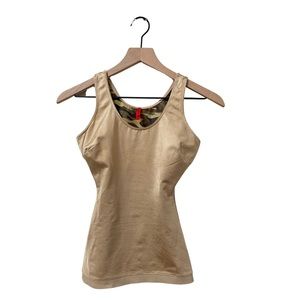 Spanx Champagne Beige Shape-wear Lightweight Comfy  Simplicity Tank Size Small